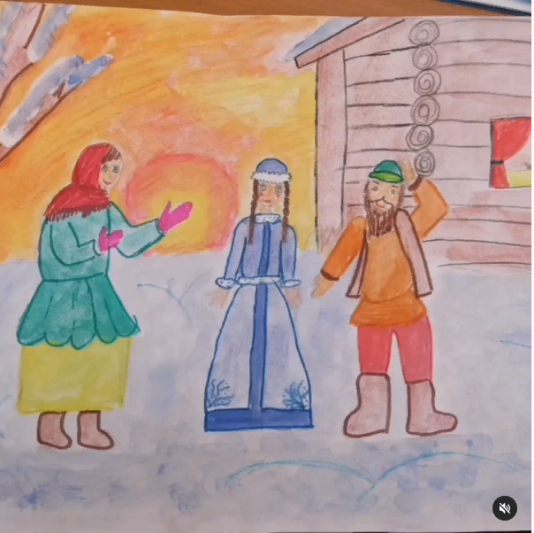 В рамках проекта "Читающая школа" в дни зимних каникул был проведён конкурс рисунков среди учащихся начальных классов на тему: "Нарисуй зимнюю сказку " по сюжетам сказок " Морозко " и " 12 месяцев "