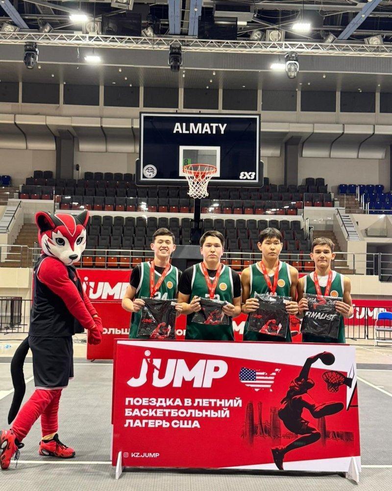 С 25-26.01.2025г. в г. Алматы проходил открытый турнир РК JUMP по баскетболу 3×3 среди юношей категории U-16. В турнире РК участвовала 18 команд областей и городов. Итоги турнира: 1-е место область Жетiсу и поездка в США тренировочный лагерь NBA